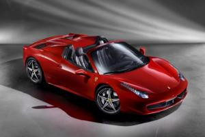 La nouvelle Ferrari 458 Spider d�voil�e au salon de Francfort